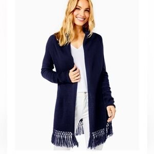 Lilly Pulitzer Navy Tatum Cardigan